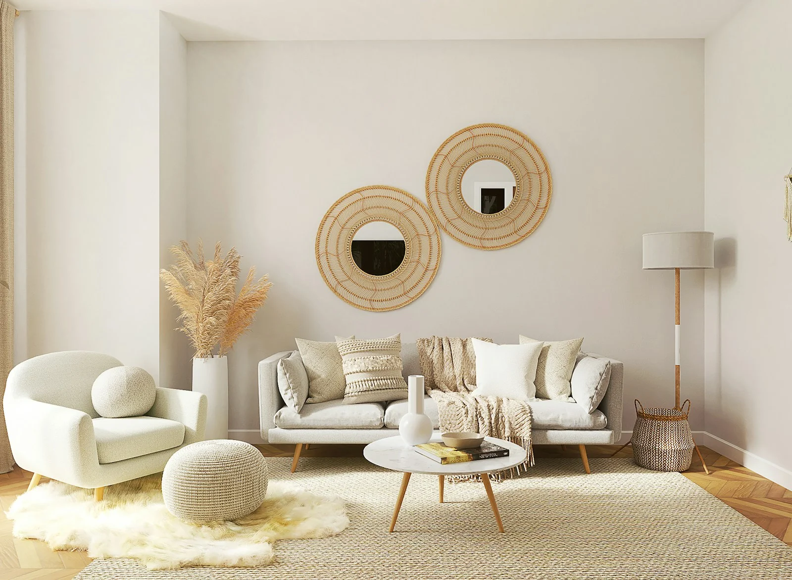 7 Fascinating Facts About Home Paint Colors and Their Impact on Your Mood - a living room filled with furniture and a mirror