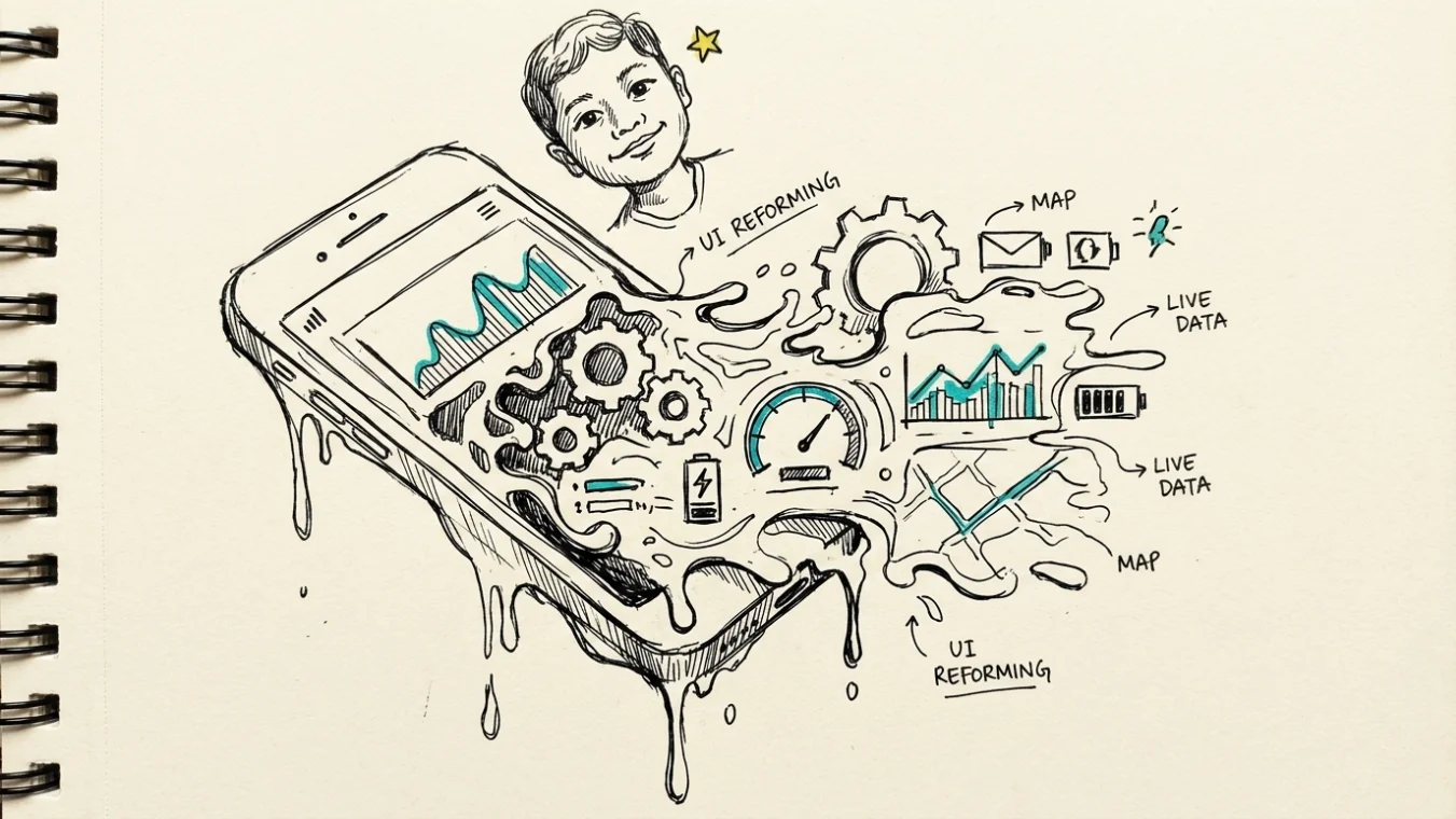 The Morphing Screen: Generative UI & Future Apps